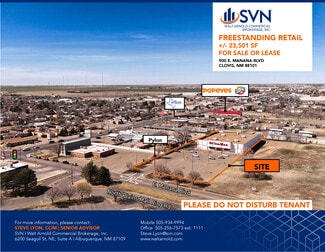 Plus de détails pour 900 E Manana Blvd, Clovis, NM - Local commercial à vendre
