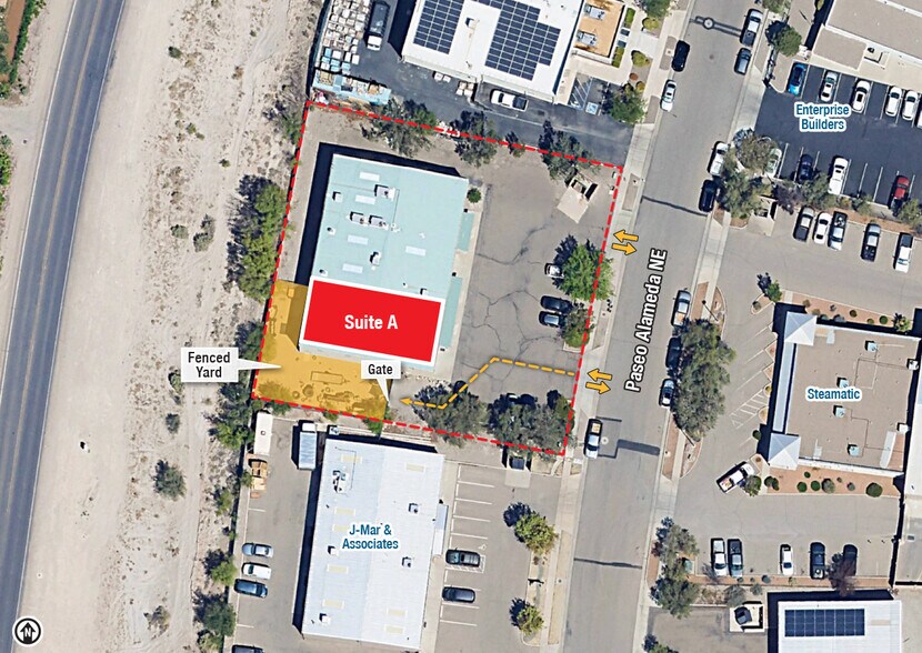 8509 Paseo Alameda NE, Albuquerque, NM à louer - Photo de l’immeuble – Image 2 sur 4
