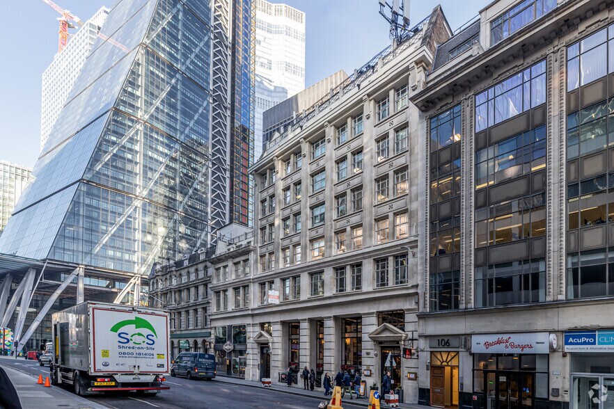 107 Leadenhall St, Londres à louer - Photo de l’immeuble – Image 2 sur 7
