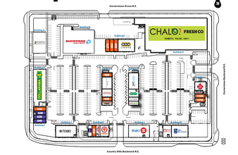 1155 Cornerstone Blvd NE, Calgary, AB à louer Plan de site– Image 1 sur 1