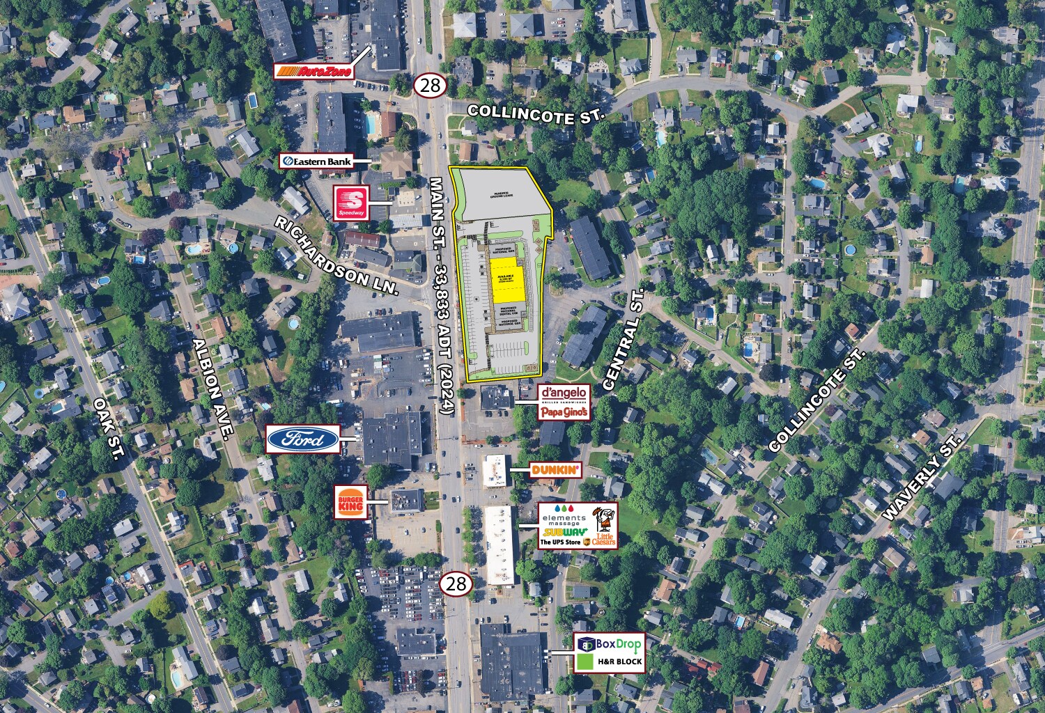 180 Main St, Stoneham, MA à louer Photo de l’immeuble– Image 1 sur 2