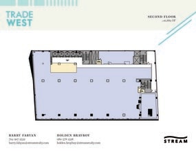 129 W Trade St, Charlotte, NC à louer Plan d’étage– Image 1 sur 1