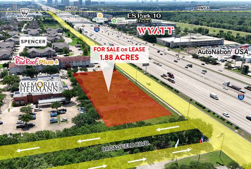 Katy Freeway, Houston, TX à vendre - Aérien – Image 3 sur 5