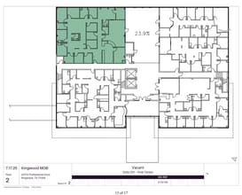 22710 Professional Dr, Kingwood, TX à louer Plan d’étage– Image 1 sur 1