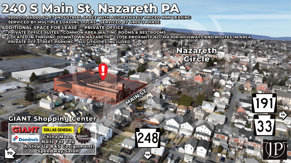 240 S Main St, Nazareth, PA à louer - Photo de l’immeuble – Image 1 sur 93