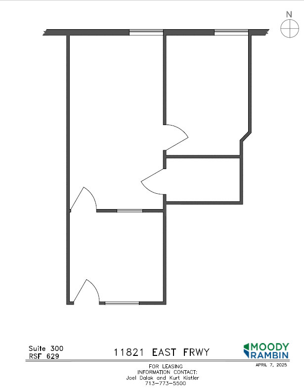 11821 E I-10 Fwy, Houston, TX à louer Plan d’étage– Image 1 sur 1