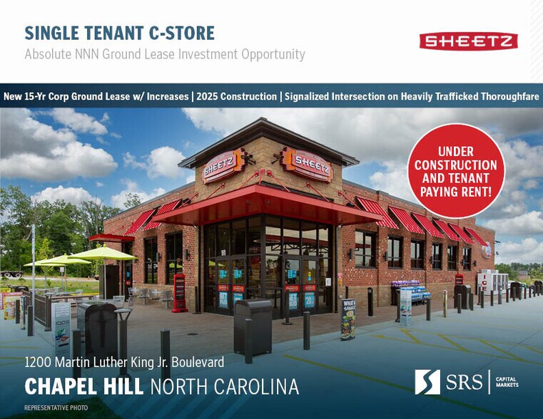 1200 Martin Luther King Jr Blvd, Chapel Hill, NC à vendre - Photo principale – Image 1 sur 5