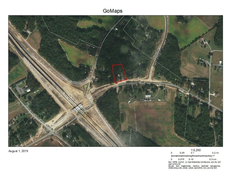 3024 Unionville Indian Trail Rd W, Indian Trail, NC à vendre - Aérien – Image 2 sur 2