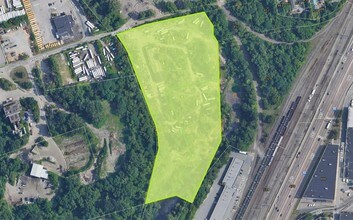 130 Grotto Ave, Pawtucket, RI - Vue aérienne  vue de carte