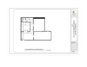 5400 S University Dr, Davie, FL à louer Plan d’étage– Image 1 sur 4