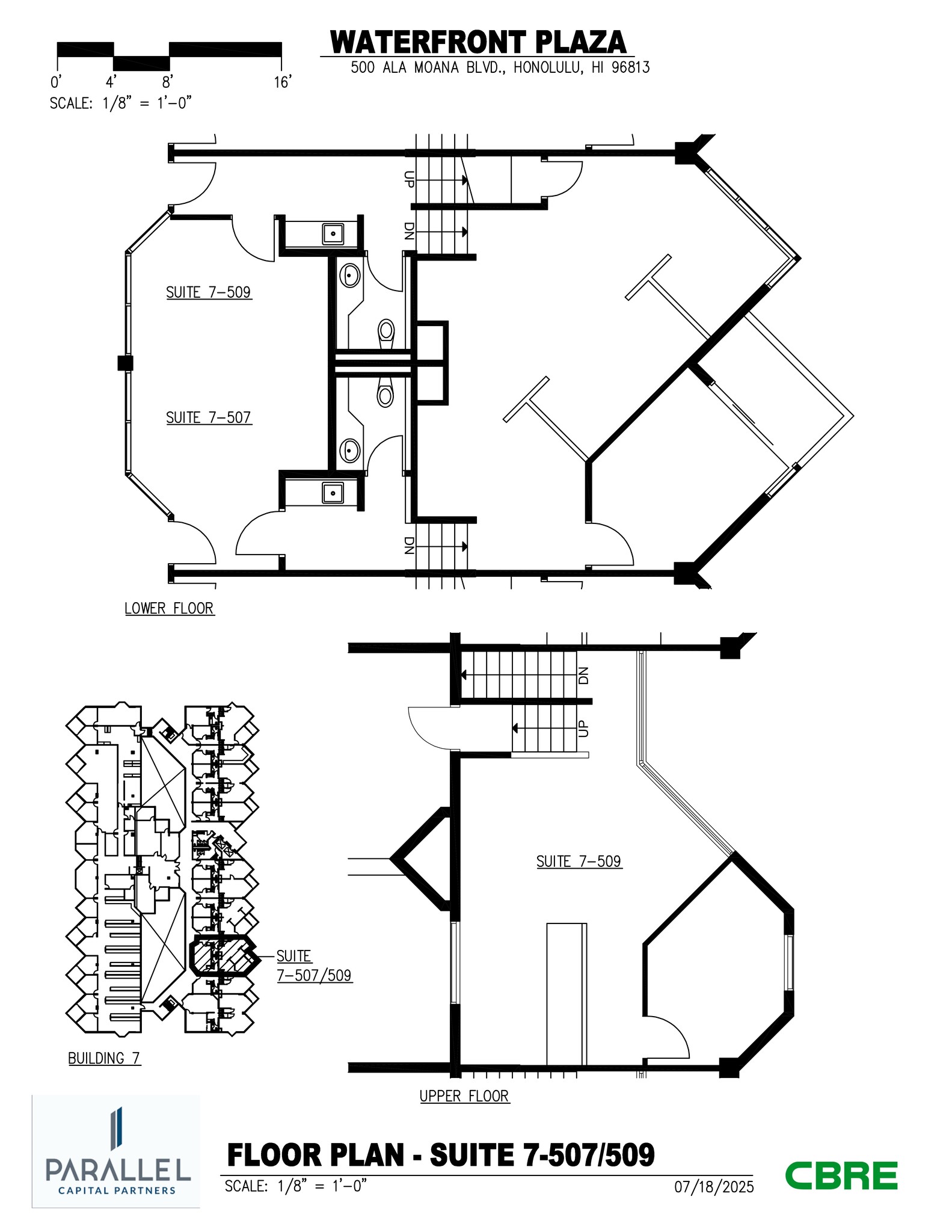 500 Ala Moana Blvd, Honolulu, HI à louer Plan de site– Image 1 sur 1
