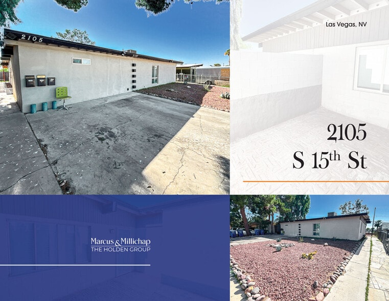 2105 S 15th St, Las Vegas, NV à vendre - Photo principale – Image 1 sur 14