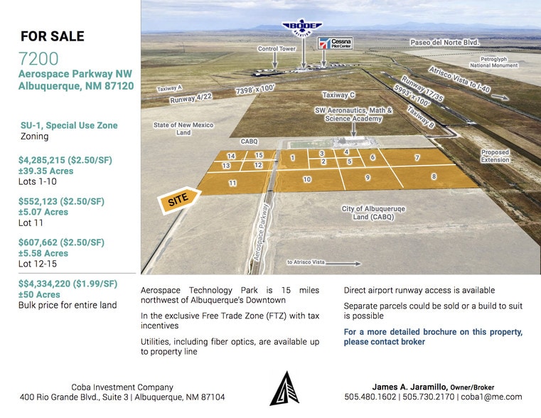 7200 Aerospace Parkway Rd NW, Albuquerque, NM à vendre - Autre – Image 3 sur 4