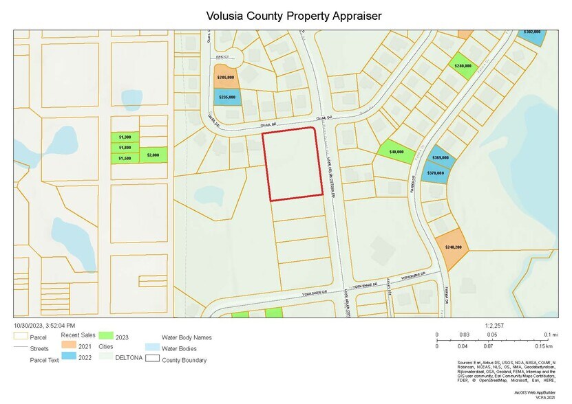 3180 Lake Helen Osteen Rd, Deltona, FL à vendre - Plan cadastral – Image 2 sur 2