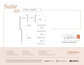 14131 Midway Rd, Addison, TX à louer Plan d’étage– Image 1 sur 2