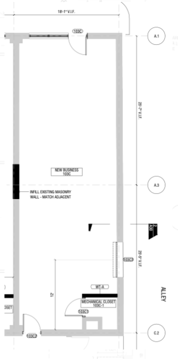 1757 N Kimball Ave, Chicago, IL à louer Plan d’étage– Image 1 sur 5