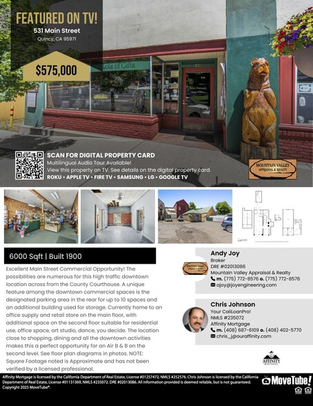 531 Main St, Quincy, CA à vendre - Photo de l’immeuble – Image 3 sur 33