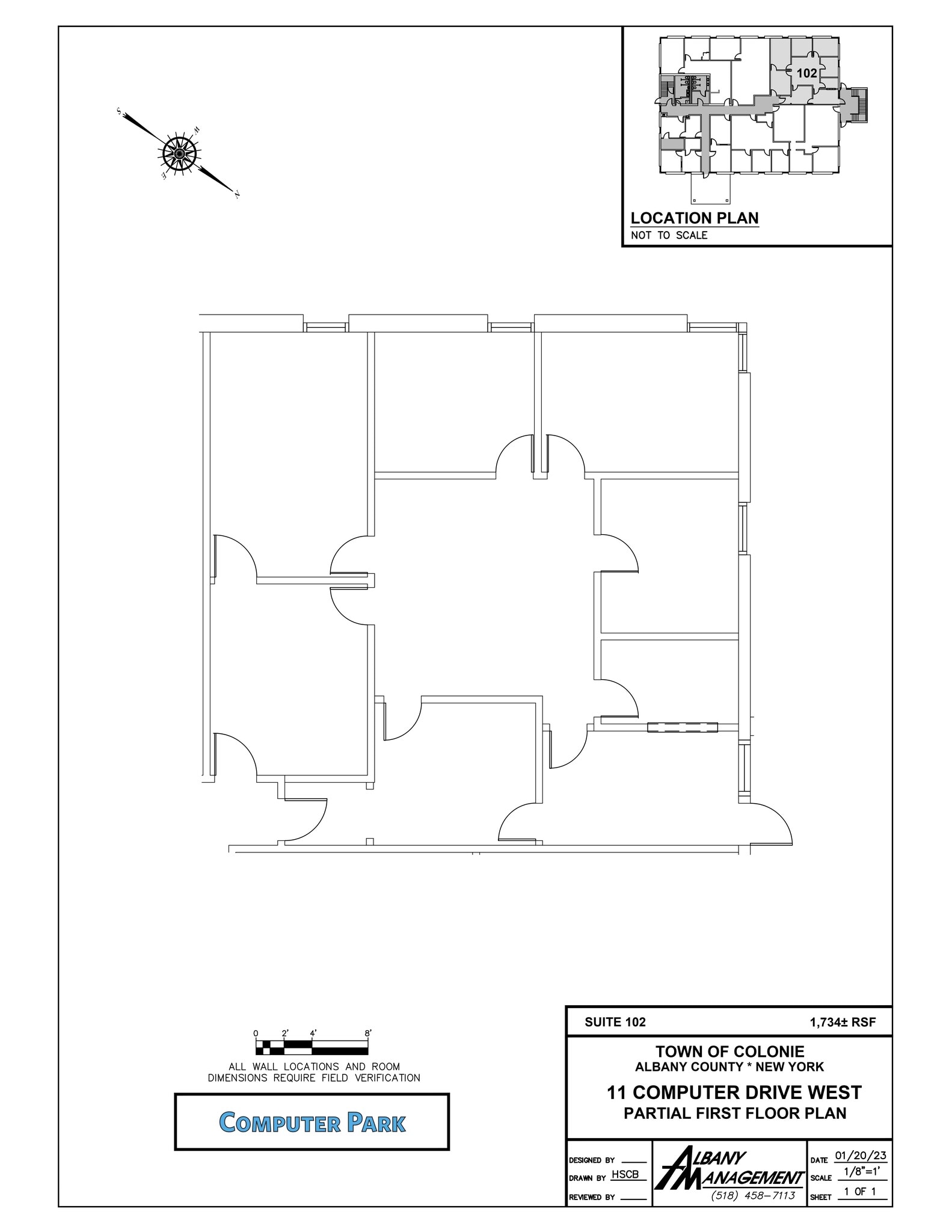 2 Computer Dr W, Albany, NY à louer Plan de site– Image 1 sur 1