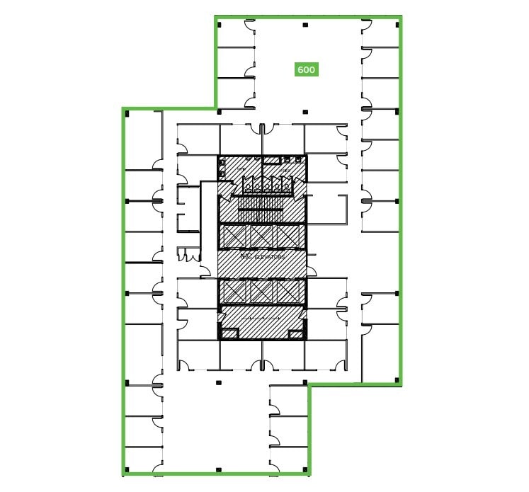 10130 103 St NW, Edmonton, AB à louer Plan d’étage– Image 1 sur 1
