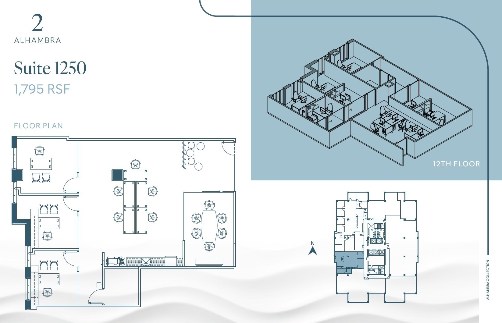 2 Alhambra Plz, Coral Gables, FL à louer Plan d’étage– Image 1 sur 1