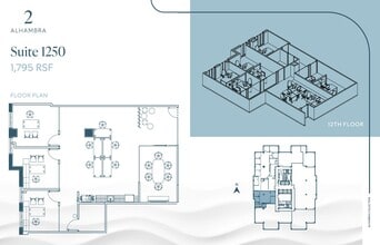 2 Alhambra Plz, Coral Gables, FL à louer Plan d’étage– Image 1 sur 1