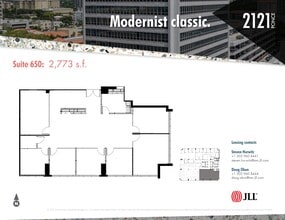 2121 Ponce de Leon Blvd, Coral Gables, FL à louer Plan de site– Image 1 sur 1