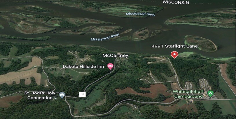 4991 Starlight Ln, Cassville, WI à vendre - Aérien – Image 3 sur 3