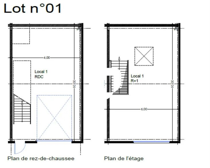 Local d’activités dans Valenton à louer - Plan d’étage – Image 2 sur 4