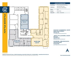 520-538 SW 6th Ave, Portland, OR à louer Plan d’étage– Image 1 sur 1