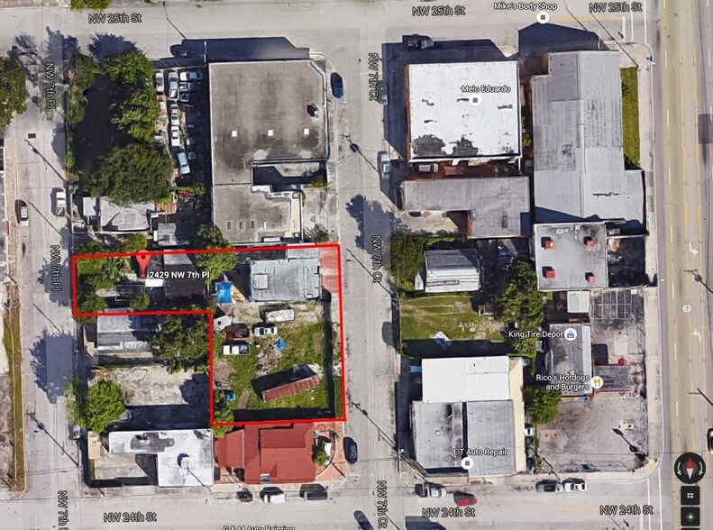 2429 NW 7th Pl, Miami, FL à vendre - Photo de l’immeuble – Image 1 sur 9