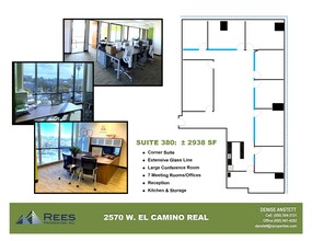 2570 W El Camino Real, Mountain View, CA à louer Plan de site– Image 1 sur 1