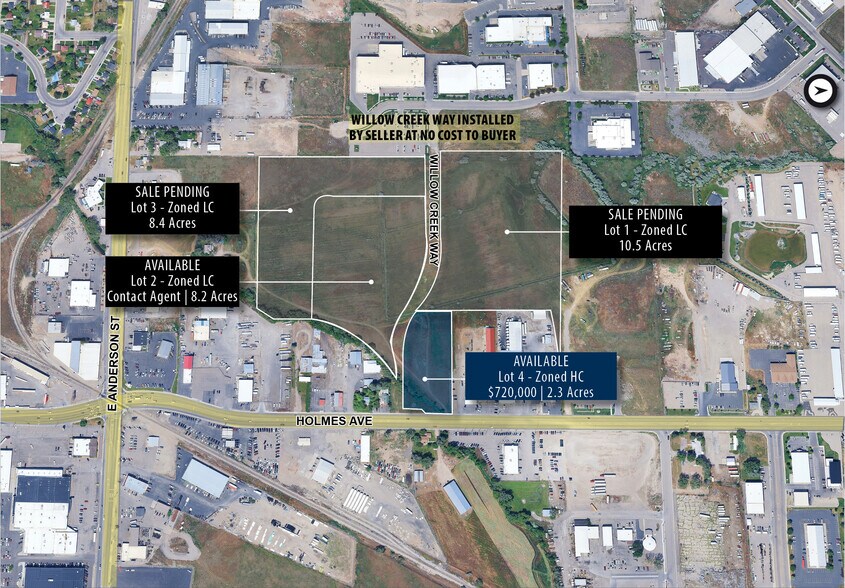 TBD N Holmes Ave, Idaho Falls, ID à vendre - Photo de l’immeuble – Image 3 sur 5
