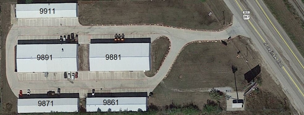 9881 N Saginaw Blvd, Fort Worth, TX à louer - Aérien – Image 2 sur 3