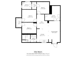 300 E Gold St, Kings Mountain, NC à louer Plan d’étage– Image 1 sur 1