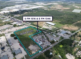 Plus de détails pour S FM 1516 & E. FM 1346, San Antonio, TX - Local d’activités à vendre