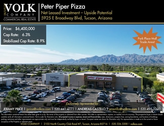 Plus de détails pour 5925 E Broadway Blvd, Tucson, AZ - Local commercial à vendre