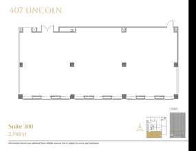 401-407 Lincoln Rd, Miami Beach, FL à louer Plan d’étage– Image 1 sur 1