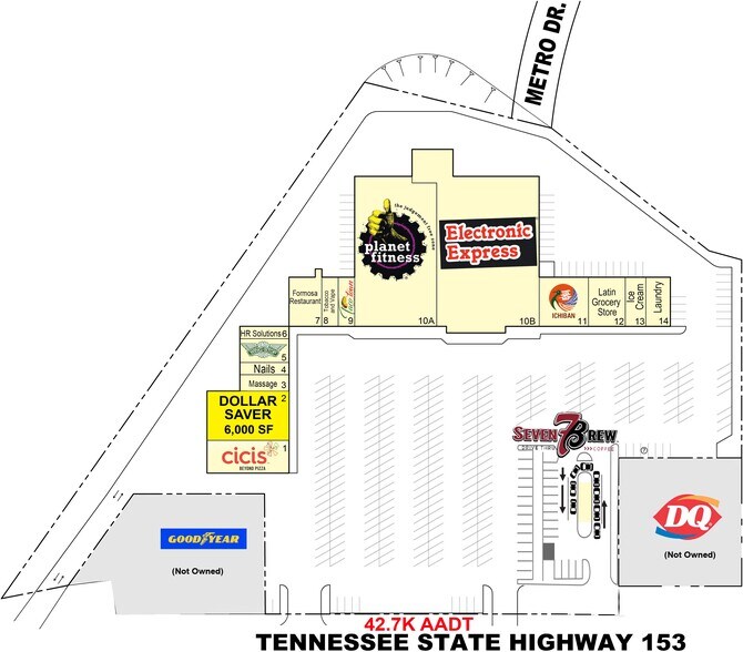 5200-5425 Highway 153, Hixson, TN à louer - Photo de l’immeuble – Image 2 sur 9