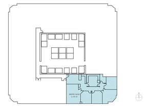 600 University St, Seattle, WA à louer Plan d’étage– Image 1 sur 1