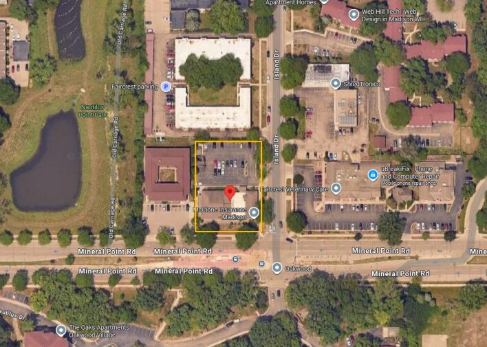 6200 Mineral Point Rd, Madison, WI à vendre - Aérien – Image 3 sur 5