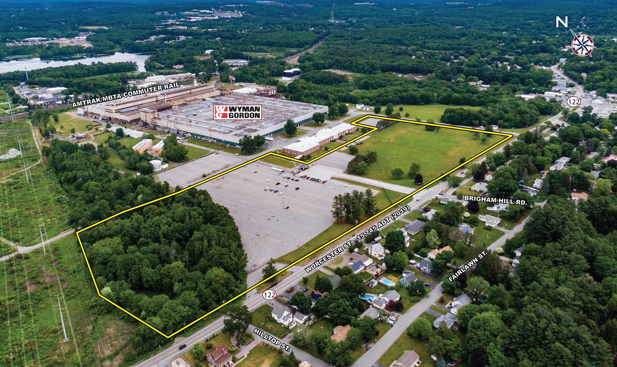 244 Worcester St, North Grafton, MA à vendre Photo de l’immeuble– Image 1 sur 17