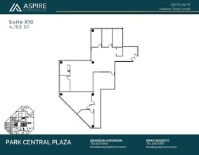 1111 N Loop W, Houston, TX à louer Plan d’étage– Image 1 sur 1