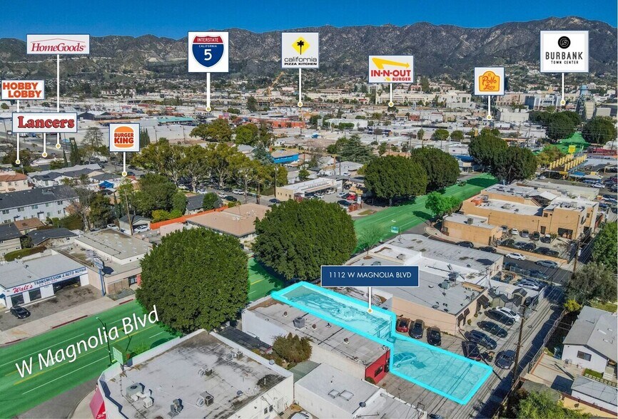 1112 W Magnolia Blvd, Burbank, CA à louer - Photo de l’immeuble – Image 2 sur 17