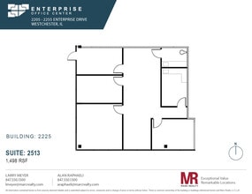 2255 Enterprise Dr, Westchester, IL à louer Plan d’étage– Image 1 sur 1