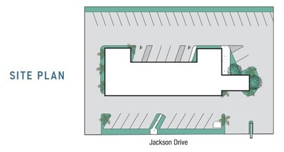 5555 Jackson Dr, La Mesa, CA à louer Plan de site– Image 2 sur 2