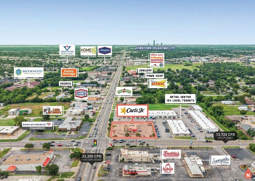 841 SW 89th St, Oklahoma City, OK à vendre - Aérien – Image 2 sur 4