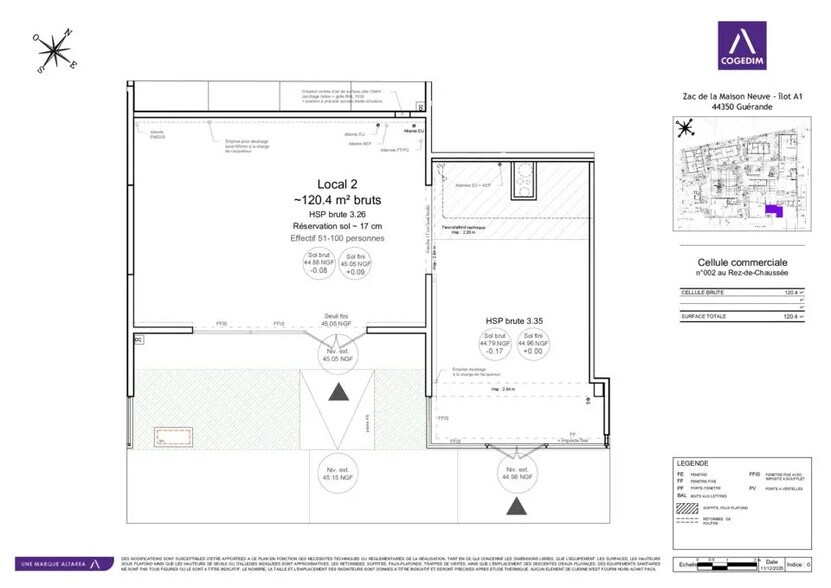Local commercial dans Guérande à vendre - Plan d’étage – Image 3 sur 3