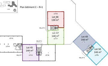 Local d’activités dans Ris-Orangis à louer Plan d’étage– Image 2 sur 7