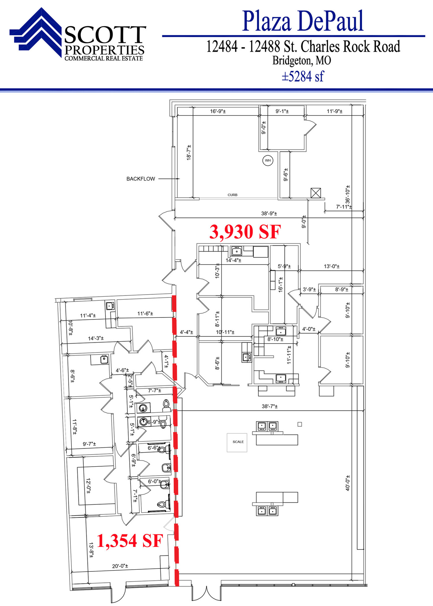 12400-12490 St. Charles Rock Rd, Bridgeton, MO à louer Photo de l’immeuble– Image 1 sur 1