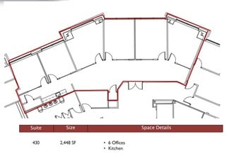 470 Olde Worthington Rd, Westerville, OH à louer Plan d’étage– Image 1 sur 1